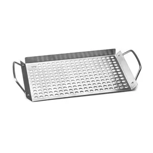 Outset Stainless Steel Grill Topper Grid, 11 X 7-Inch Fox Run
