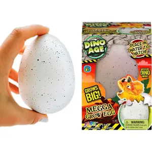 Giant Dinosaur Egg Growing Toys (1 Eggs Assorted) Magic Surprise Hatching& Grow in Water Animals for Kids, Boys & Girls.Bulk Jurassic Party Favors Easter Basket Fillers.1747-1s