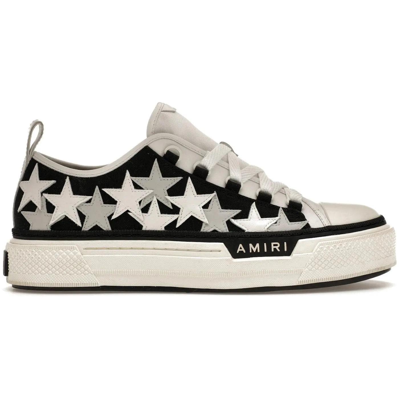 AMIRI Stars Court Low Black White