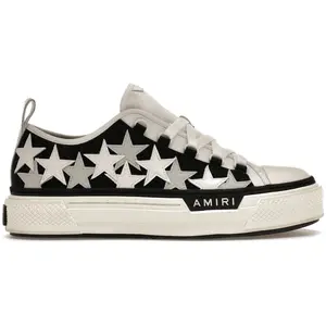 AMIRI Stars Court Low Black White