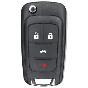 KEYS4LESS Replacement Flip Key Fob for 2012 Gmc Terrain Fcc OHT01060512 Part Number 13504204 13500226 13504200