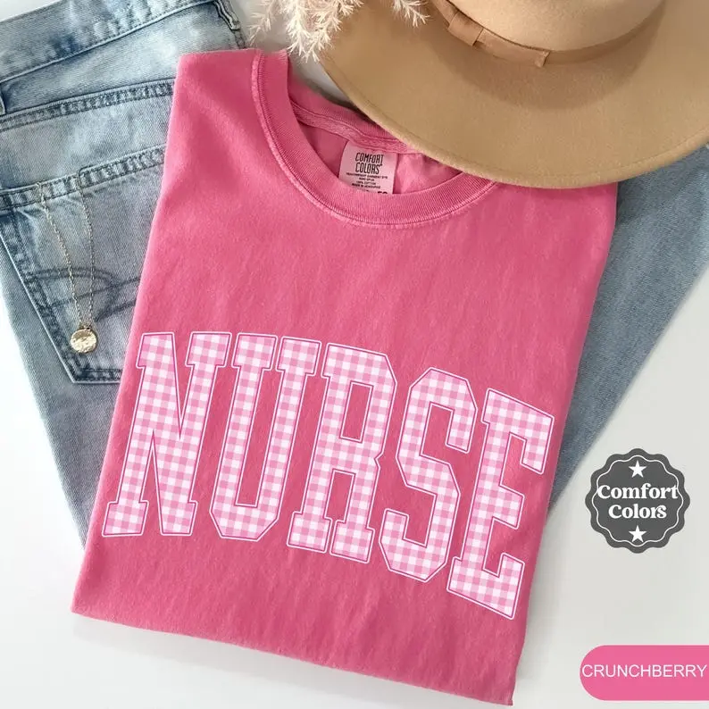 Comfort Colors Nurse Shirt, New Graduate Nurse Gift, RN Shirt, Nursing School Shirt, Future Nurse Graduation Gift, Hospital Nurse Apparel, Nursing School Graduation Gift