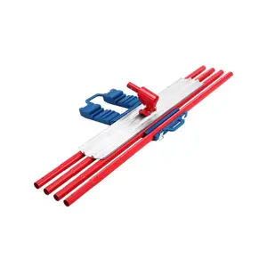 Bull Float Magnesium Concrete Float 48 X 8" Round End Concrete Float Tool Cement Tool Bull Concrete Kit Bull Float With 4 Float Handle Bull Float Bracket Concrete Tools Finishing Bull Float