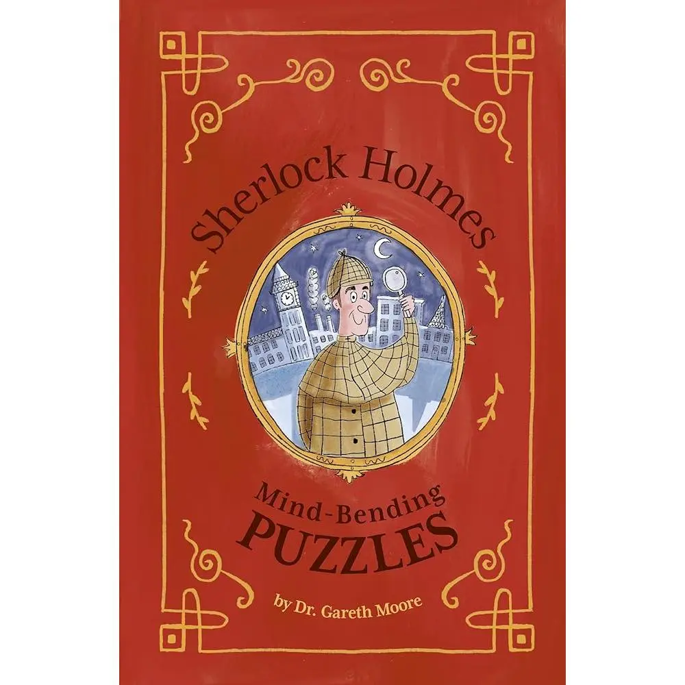 Sherlock Holmes Mind-Bending Building Blocks Book - Solve It Like Sherlock, Literature & Art Genre Book