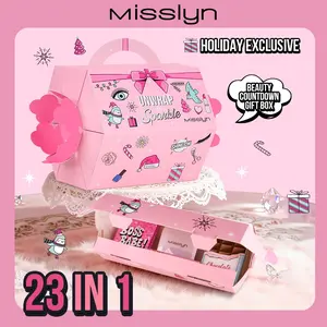 Misslyn Unwrap The Sparkle Beauty Countdown Gift Box Beauty Advent Calendar Makeup Kit Set