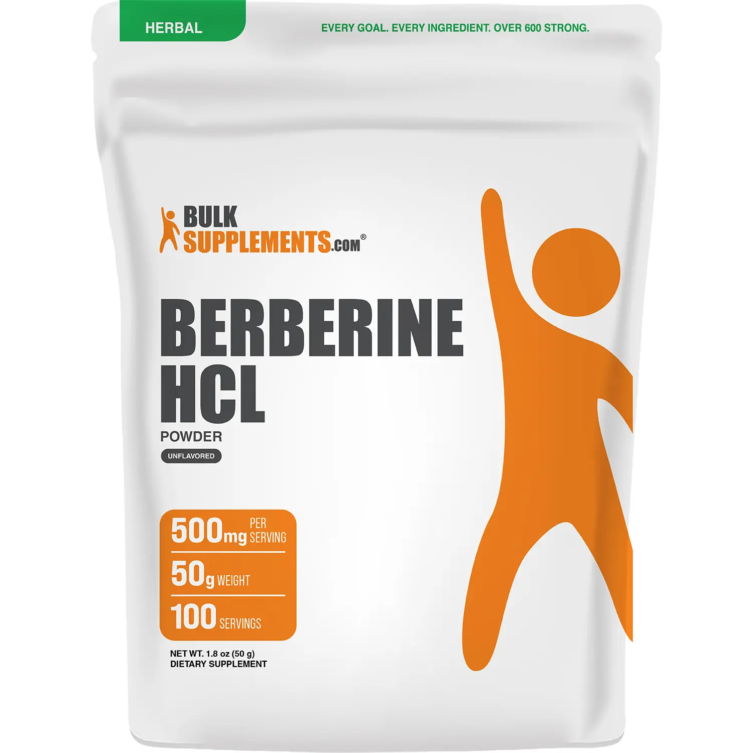 BulkSupplements Berberine HCl Powder - Edible - Natural Antioxidants - Berberis Aristata - 50g - 500mg per Serving BulkSupplements Berberine HCl Powder - Edible - Natural Antioxidants - Berberis Aristata - 50g - 500mg per Serving
