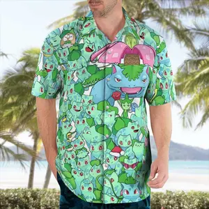 2026 Hot Hawaiian Shirt - Shorts Sets PKM [FREESHIP] Fresh Summer – Youthful – Bold with the Bulba Hawaiian Shirt For Men And Women
