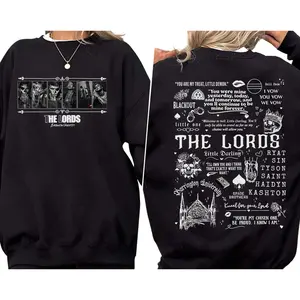 The LORD Series Book Boys 2 Sides Sweatshirt, Barington University Sweater, LORD Series Unisex 2 Sides Sweatshirt Classic Cotton Fabric