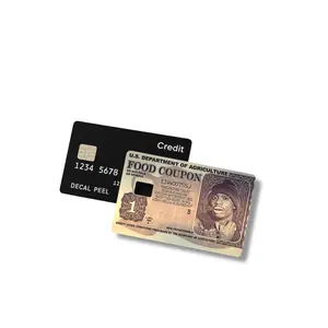 Holographic Tyrone Biggums Food Coupon Credit Card Skin Decal Cover | Matte Finish