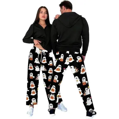Womens Pajamas Walmart Halloween Pjs Halloween Pajama Pants Women - Main Image