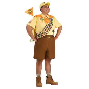 Plus Size Deluxe Disney UP Russell Costume for Men (© Disney)