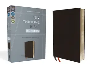 NIV, Thinline Bible, Large Print, Red Letter, Comfort Print