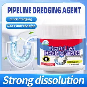 2026 Upgraded Sinkdrain Cleaner, Multi-Functional Powerful Pipe Unclogging Agent for Fast Foaming Kitchen and Toilet Cleaning, Drain Cleaner Powder