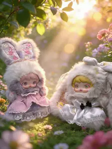 Micoco 600% Lolita Dream Garden Series Plush Toys Blind Box