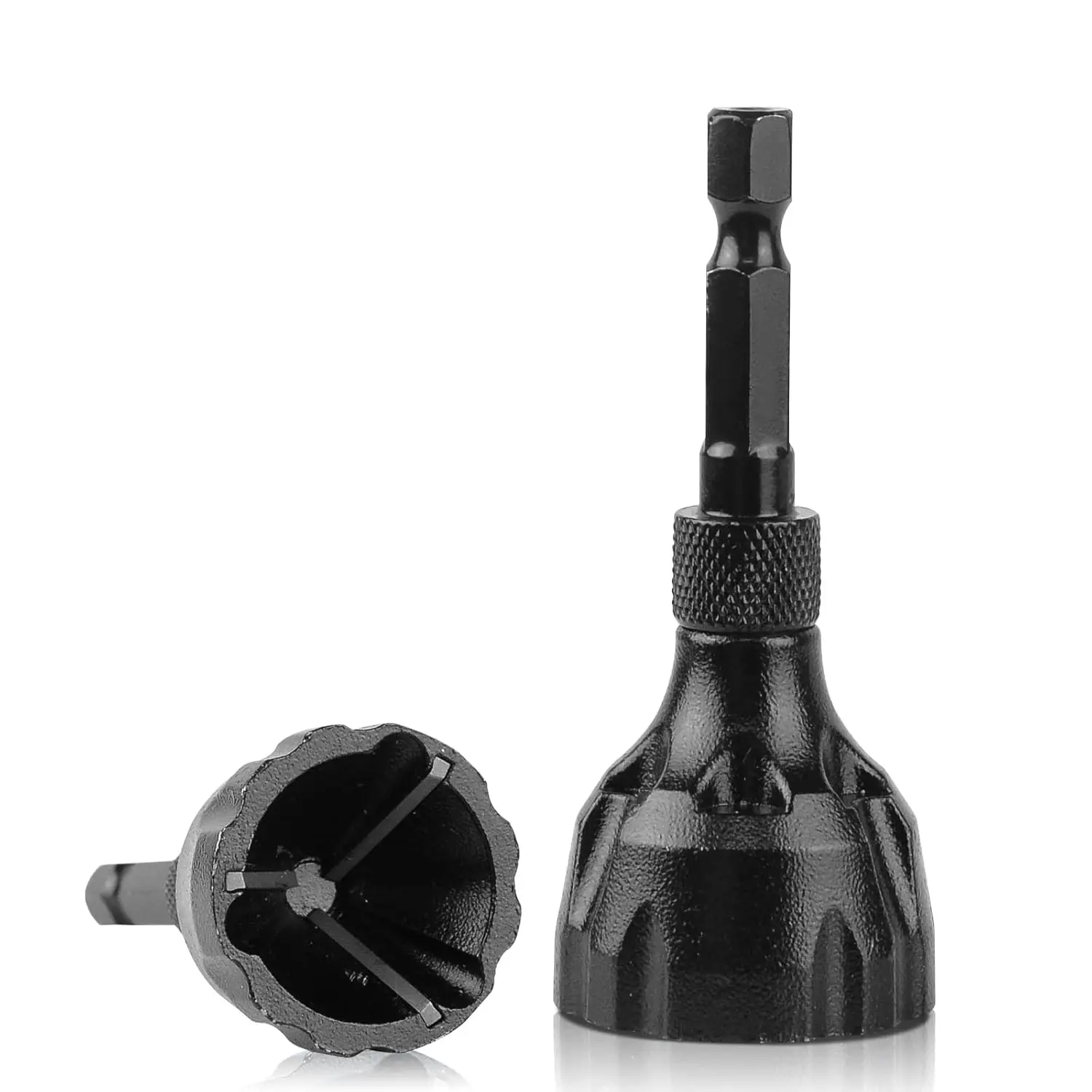 1/8"-3/4" Deburring External Chamfer Tool, Tungsten Carbide , Deburring Drill Bit, Remove Burr Tools, Repairing Damaged Metal Steel Screws,  and Fasteners