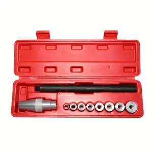 10pcs Universal Clutch Aligning Tools Kit, Clutch Aligner Hole Corrector Tools With 8 Collects Ranging 11~25mm Automotive Tools