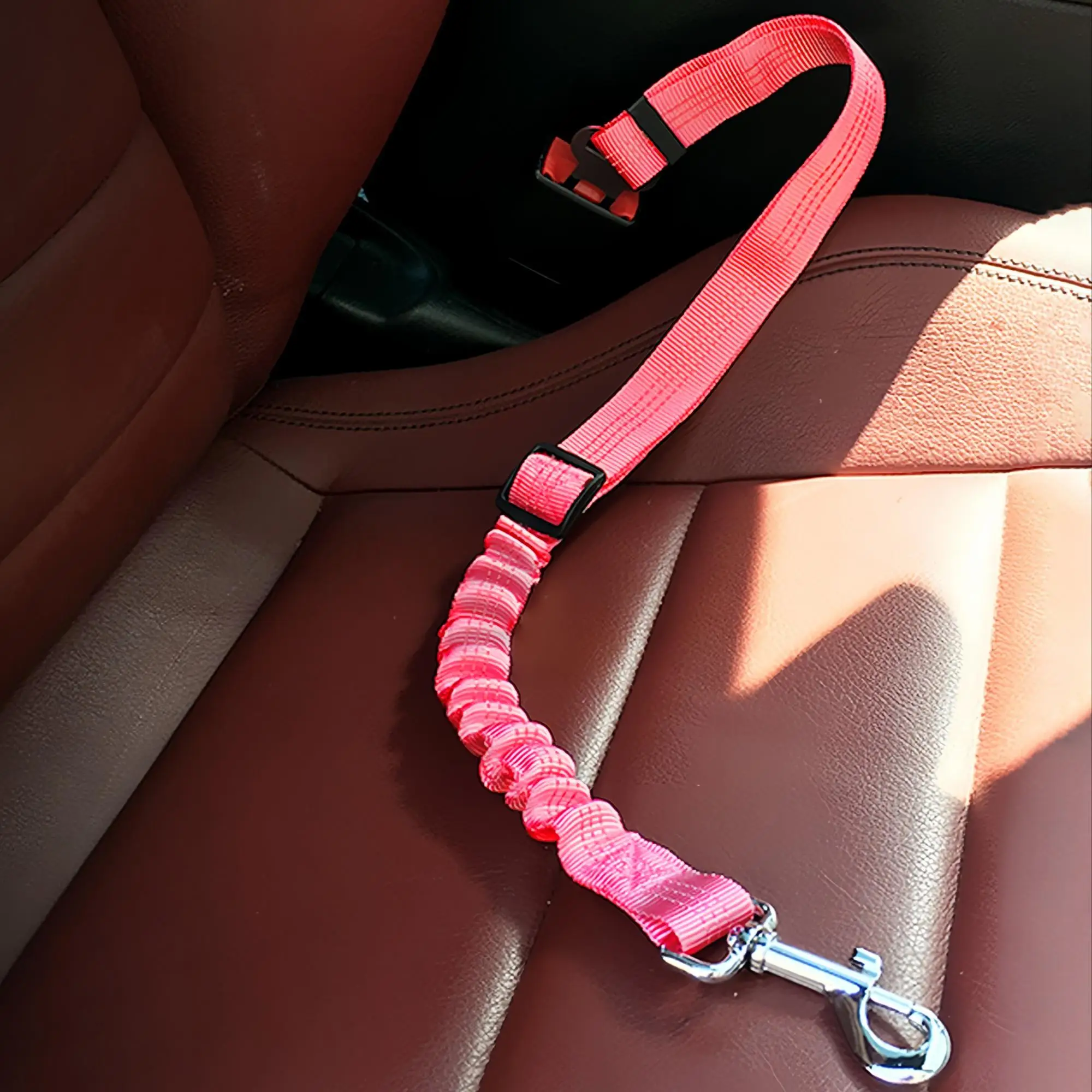 Adjustable Pet Car Seat Belt, Cat Safety Leash, Dog Harnesses Traction Rope for Dogs and Cats, Car Pet Supplies, Summer Gift, Fall Gift, Car Accessori