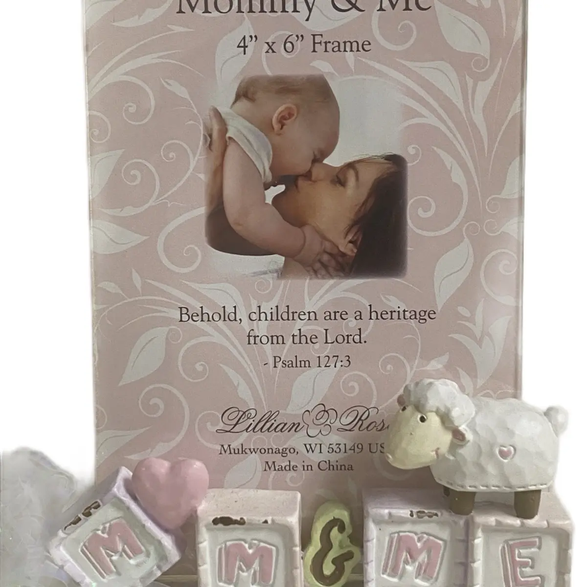 Mom & Me Baby Photo Frame - Personalized Gift for Newborns