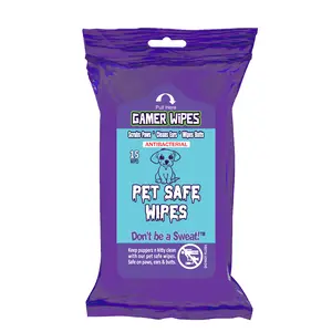 Antibacterial Wipes for Dogs & Cats - Safe for Paws, Bums, Ears & More!