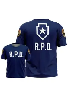 Biochemical Crisis Umbrella Company T-shirt Black Iconic Logo and Slogan 3D Printed Fashionable Trendy Men's and Women's T-shirts