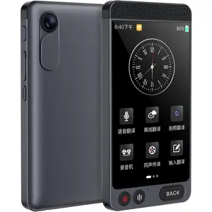 2025 Languag Translator Dvic, Support 142 Languags and Accnts, Two Way Ral-Tim Voic Translation, Onlin/Offlin/AI/Voic/Photo Translation for Travl, Larning and Businss, 2000mA