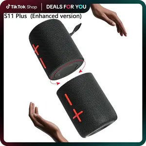 CYBORIS S11  2 in 1 Bluetooth Speaker 20W High Volume Stereo IPX6 Waterproof 24 Hours Play Time Bluetooth V5.3 Connectable for Smartphones & More bluetooth speaker subwoofers Audio
