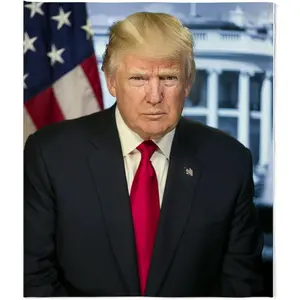 Donald Trump Printed Super Soft Flannel Blanket, 60" x 50"