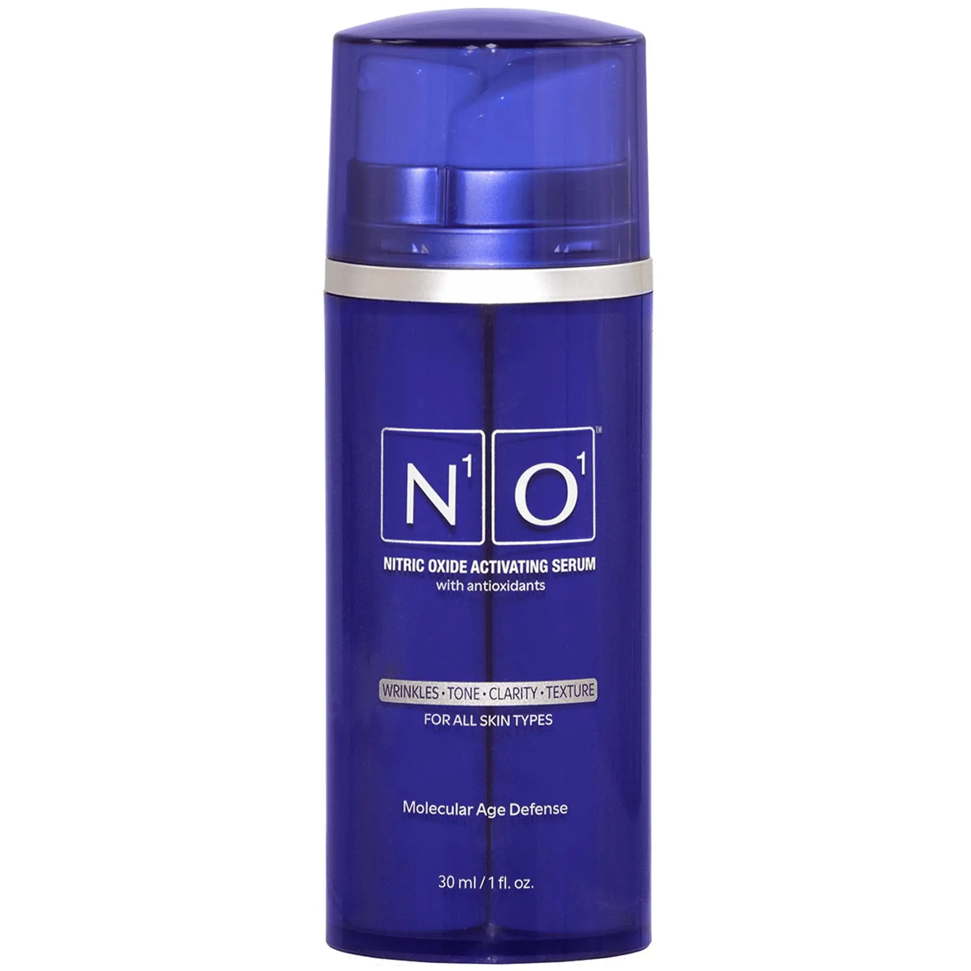 N1o1 Age-Defiance Nitric Oxide Activating Serum with Antioxidants Wrinkle Repair, Hydrating, Collagen Boosting | For Face Pore Minimizer | Improves Skin Texture | Helps Dark Spots | 1 Fl Oz, 30ml