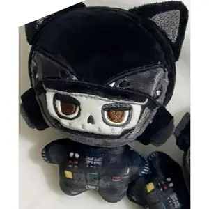 2026 new Call of Duty Ghost Cosplay Anime Plush 10CM Stuffed Body Plushie Cartoon Pendant Knapsack Ornament Birthday Gifts