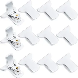 Patelai 12 Pieces Padded Comforter Clips White Duvet Clips Padded Blanket Fasteners to Secure Bedding for Preventing Comforters from Shifting inside Duvet Cover Sweet Sleeping
