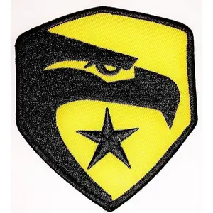 GI JOE MOVIE EAGLE EMBROIDERED Hook Fastener 3.5 INCH PATCH
