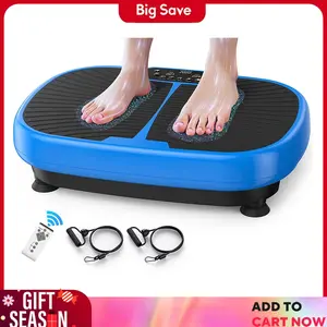 Vibration Plate Exercise Machine, Lymphatic Drainage Machine, Whole Body Workout Vibration Platform for Wellness and Fitness Home Gym Equipment