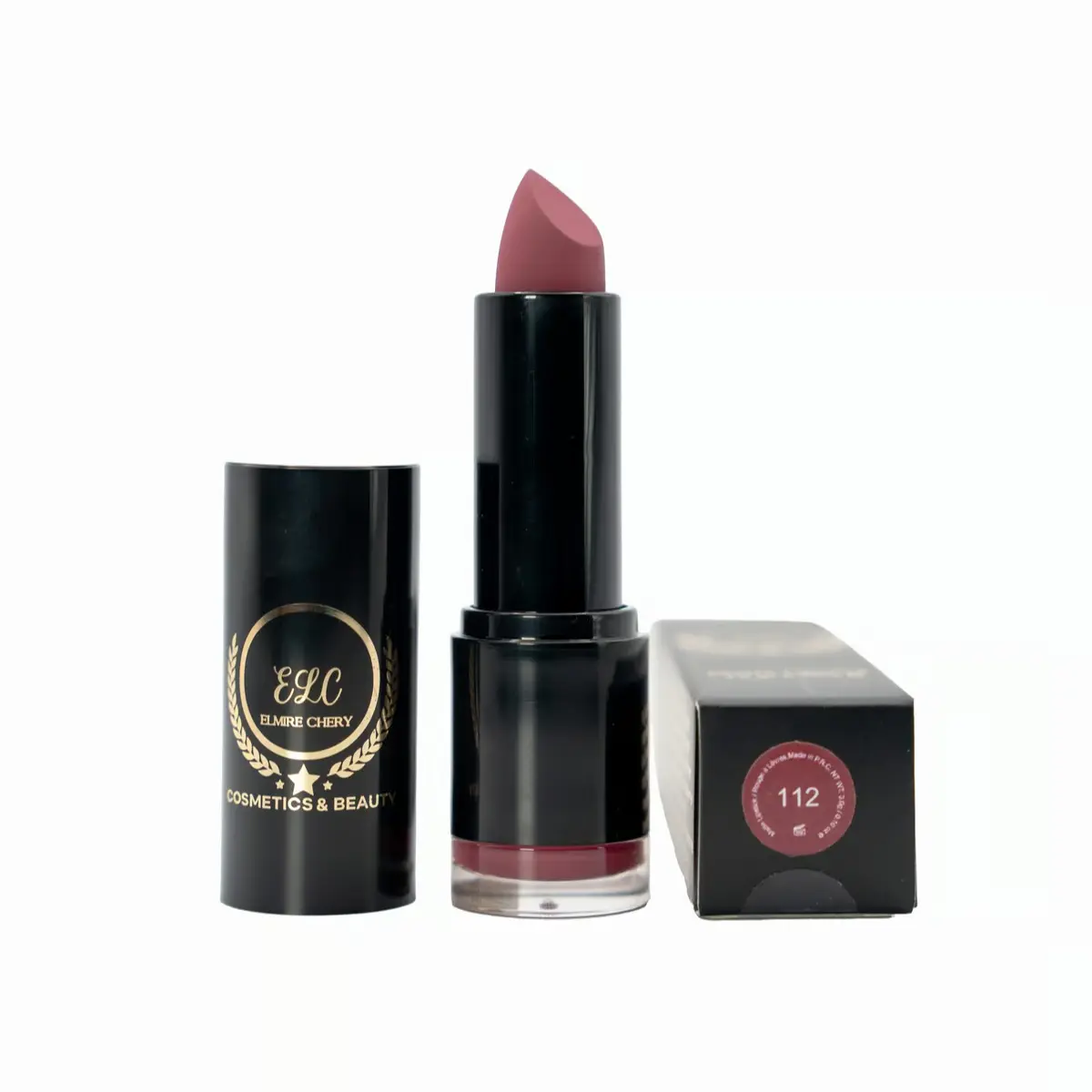 Matte Lipstick - Vegan, Cruelty-Free, Long Wear, High Pigment, Paraben-Free