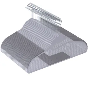 ZENSTYLE 50 Heavy Duty Hangers with Non-Slip Design & 360° Swivel Hooks