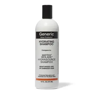Generic Value Products Hydrating Shampoo, Provides Softness, Shine, and Manageability, Leaves Hair Shiny, Silky and Smooth, 16 Oz