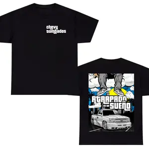 Chevy Tumbados Atrapado En Un Sueño T-Shirt – Lowered Silverado Street Truck Graphic Tee, Latino Car Culture Design, Custom Slammed Pickup Shirt, Soft Cotton Blend Gift