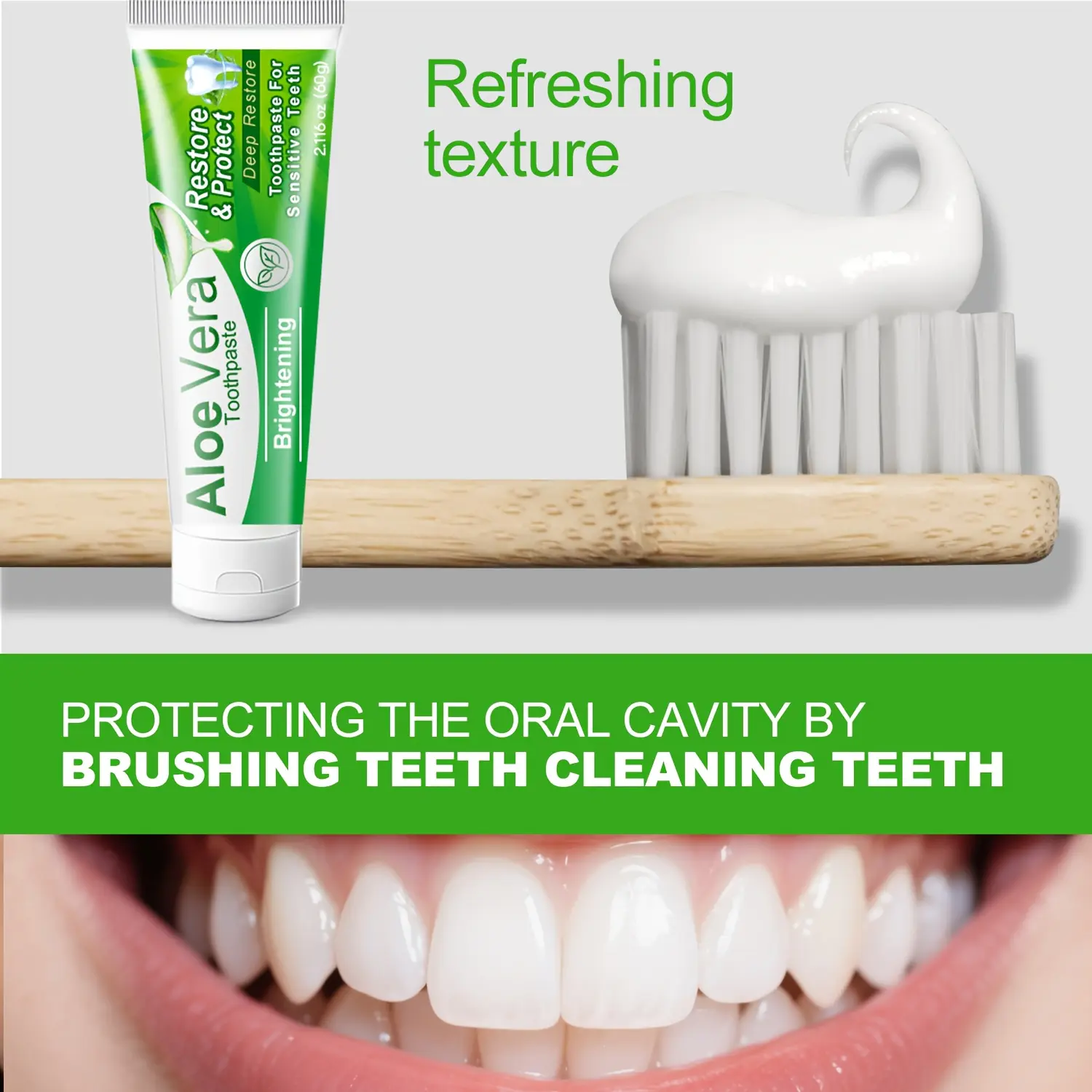 Aloe Dent Aloe Vera Whitening Toothpaste, Fluoride-Free, Gentle, Natural  Action, Natural Ingredients, Vegan, Cruelty-Free, No Sls, Healthy Gums, 60g  - TikTok Shop