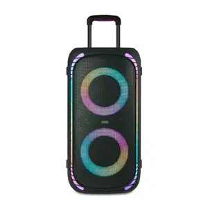 onn Large Party Speaker Gen 2 with LED Lighting