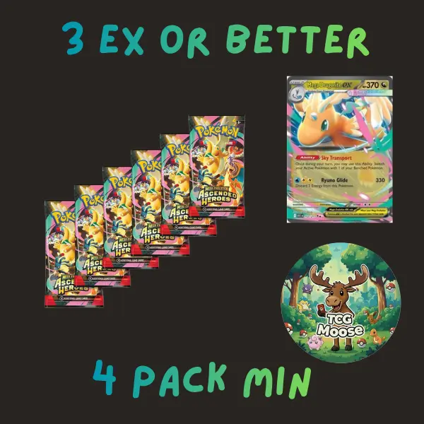 3x Ex Or Better 4 Pack Min