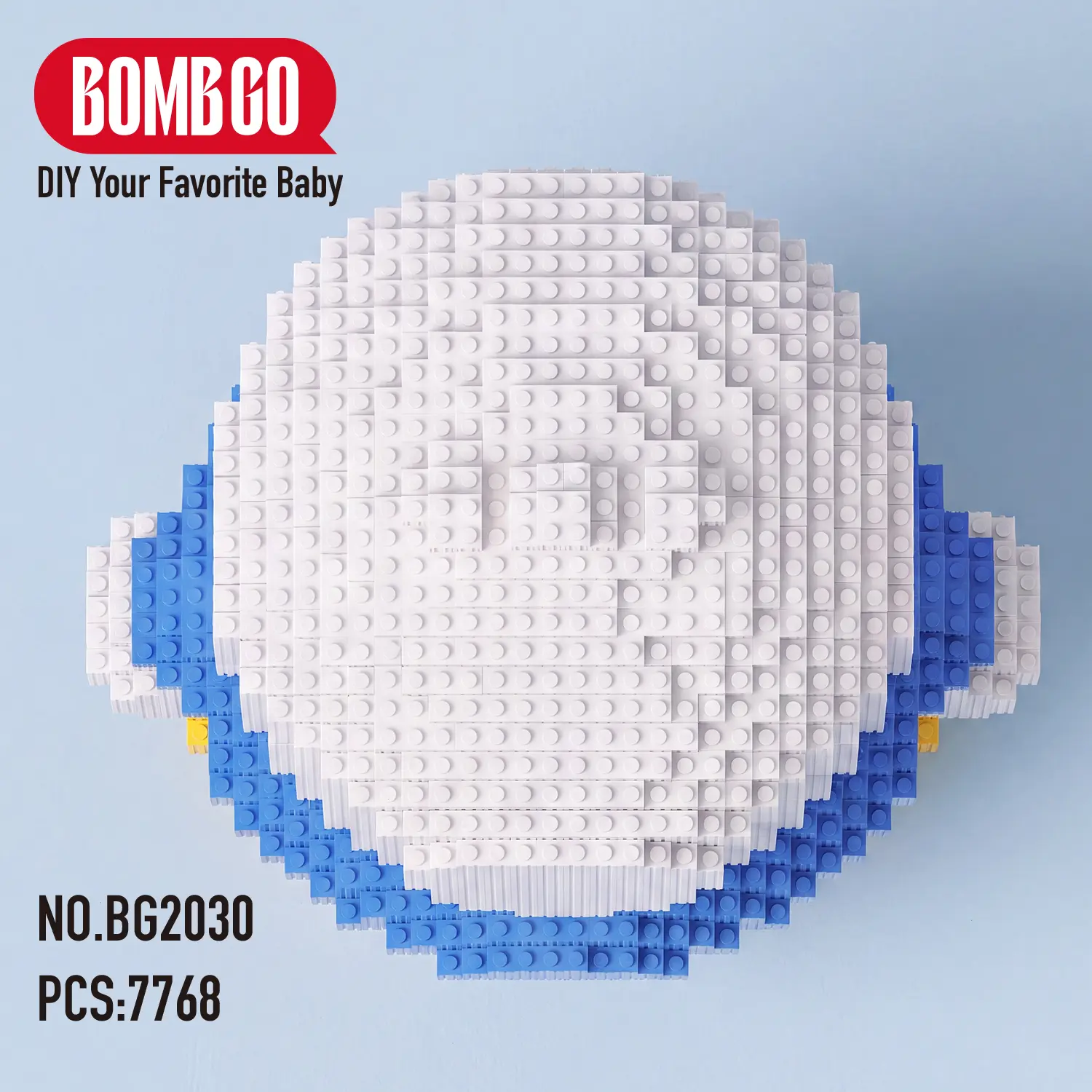 BOMBGO Animation Series -7768+ PCS Building Block Toys,BG2030 Birthday Gift,Christmas Gift,Educational Building Blocks,Trend Decoration,Cool Gifts,Brick,Family Bonding BlackFriday Christmas