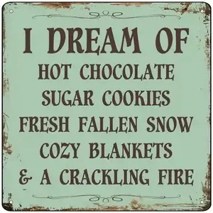 I Dream Of Novelty Square Sign