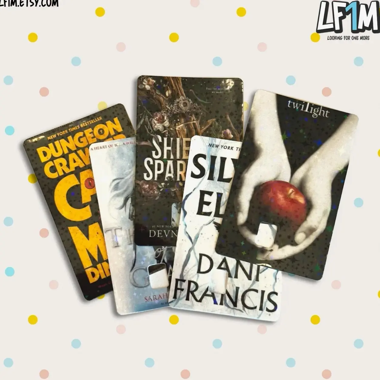 Custom Credit Card Skin | Movie, Game, Book Cover Wrap | Glitter Laminate Sticker