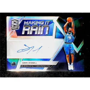 2018-19 Spectra MR-SCL Sam Cassell AU,SN Making it Rain Autographs #/75 1083