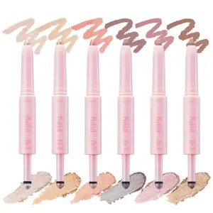 Kaja Wink Dazzle | Dual-ended creamy Eyeshadow Stick with Glitter, 'Aegyo' makeup look, Smudge proof, Creamy & blendable formula, Multi-Stick | Vegan, Cruelty-Free