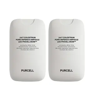 PURCELL 24/7 Mist Duo Set l White (Pack of 2) l Glass skin with Long Hydration, Poreless Smooth Skin, Before & After Makeup, Hyaluronic Acid and Vitamin, For All Skin types