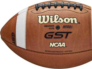 WILSON GST Leather Game Football - Official