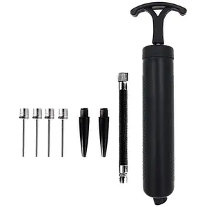 Ball Pump for Basketball, Soccer, Volleyball, Rugby, Water Polo Ball & Other Inflatables Air Pump,  and Nozzles Included