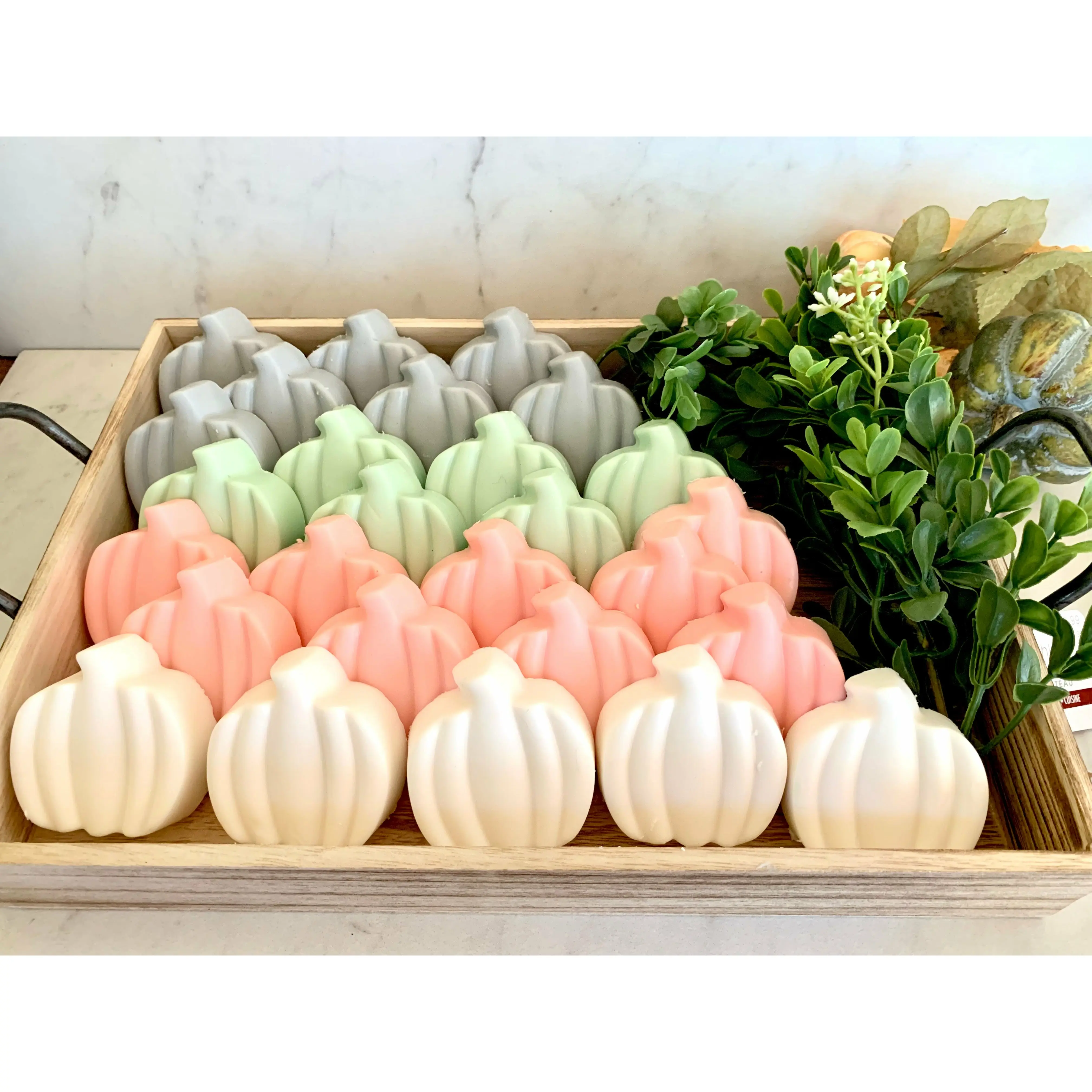 FALL SALE: 10 Pumpkin Soap Favors: Pumpkin Soap, Fall Soap, Fall Favors, Baby Shower Favors, Wedding Favors