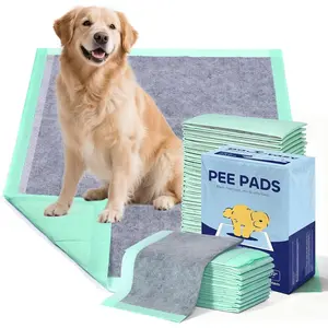 Charcoal  Pee Pads XXL, 30 Count,28" x 34"  Disposable Puppy  Pads with  Charcoal Odor Control, 5-Layer Super Absorbent & Leak-Proof  Potty Pads for Dogs, Cats