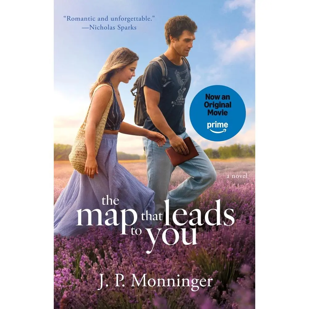 Used Literature Book - The Map That Leads to You by J. P. Monninger (Paperback, English) - Romantic Fiction Book, Prime Video-Related Reading Material, Fiction Books